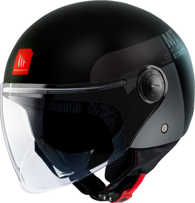 Мотошлем MT Helmets Street S Inboard (XL, матовый черный)