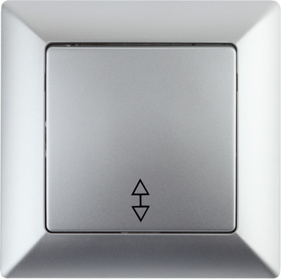 Выключатель INTRO Solo 4-103-03 / Б0053579 (алюминий)