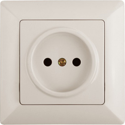 Розетка INTRO Solo 4-201-02 / Б0053642 (слоновая кость)