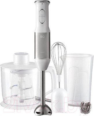 Блендер погружной BQ HB62PS (стальной/белый)
