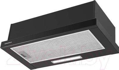 Вытяжка телескопическая Maunfeld Clyde 50 (черное стекло)