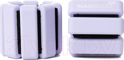 Комплект утяжелителей Maxiscoo Fit MSF-XN-230723-205-PR (фиолетовый)