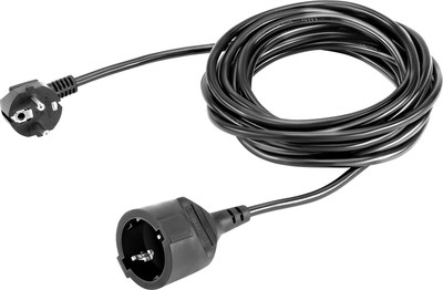 Удлинитель Buro BU-PS1.5/B (5м, 1 розетка, черный)