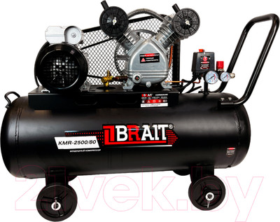 Воздушный компрессор Brait KMR-2500/80