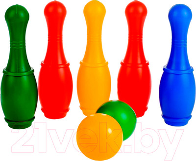 Боулинг детский Zabiaka IQ / 3388318 (цветной)