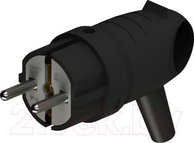 Вилка штепсельная Systeme (Schneider) Electric MultiSet MST1102BK