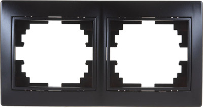 Рамка для выключателей и розеток INTRO Plano 1-502-05 / Б0044579 (антрацит)
