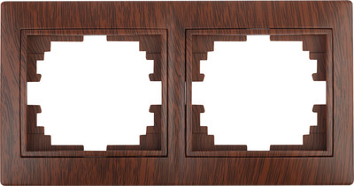 Рамка для выключателей и розеток INTRO Plano 1-502-10 / Б0030096 (венге)