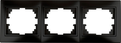 Рамка для выключателей и розеток INTRO Plano 1-503-05 / Б0044580 (антрацит)