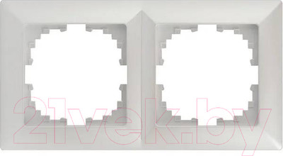 Рамка для выключателей и розеток INTRO Solo 4-502-06 / Б0053995 (перламутр)