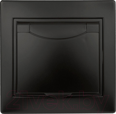 Розетка INTRO Plano 1-203-05 / Б0053896 (антрацит)