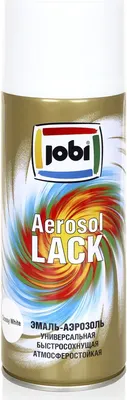 Эмаль Jobi Аэрозольная RAL 9010 (520мл,глянцевый белый )
