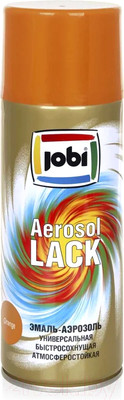 Эмаль Jobi Аэрозольная RAL 2003 (520мл,глянцевый оранжевый)