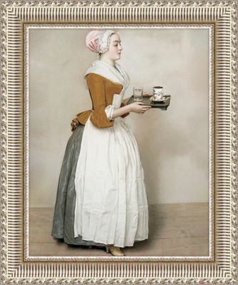 Картина Декарт Шоколадница 8Л1518 (в раме)