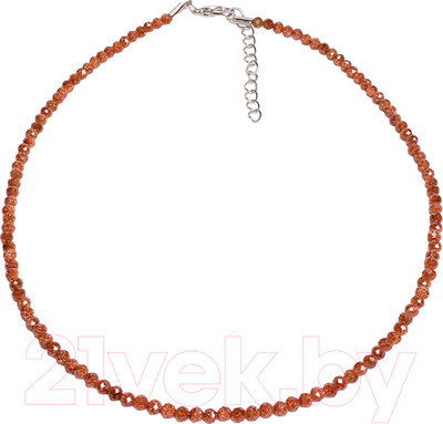 Бусы Wolves Авантюрин 5101 (коричневый)