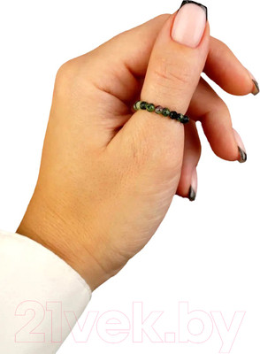 Кольцо Wolves Цоизит 5757 (р.24-25)