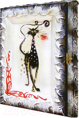 Ключница настенная Декарт Черный котик 8Л0243