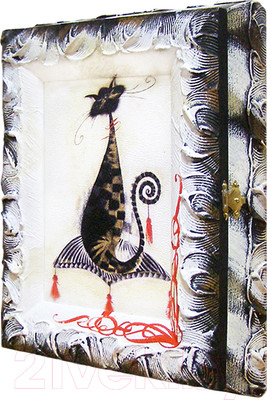 Ключница настенная Декарт Кот на коврике 8Л0998