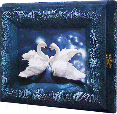 Ключница настенная Декарт Лебединая верность 8Л3070