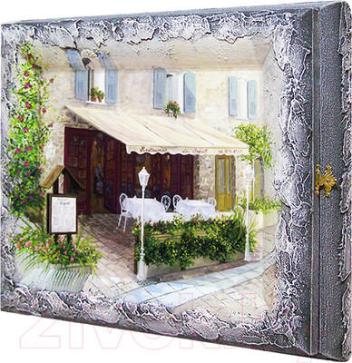 Ключница настенная Декарт Парижская терраса 8Л2183