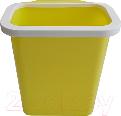 Контейнер для мусора Swed house Papperskorg 34.66.3929 (желтый/белый)