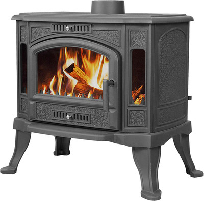 Печь отопительно-варочная Везувий KZ-14 S (антрацит)