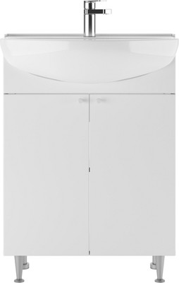 Тумба под умывальник Домино Амур 60 Промо без ящика