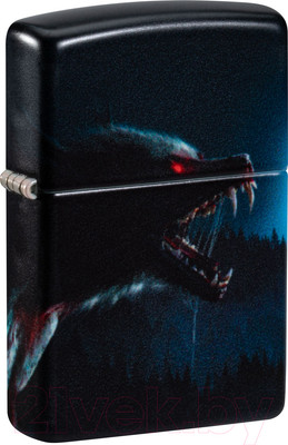 Зажигалка Zippo Horror Wolf / 48923 (черный)