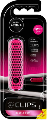 Ароматизатор автомобильный Aroma Car Clips Bubble Gum