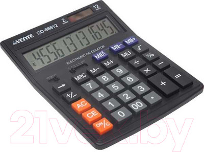 Калькулятор deVente DD-88812 / 4031332 (черный)