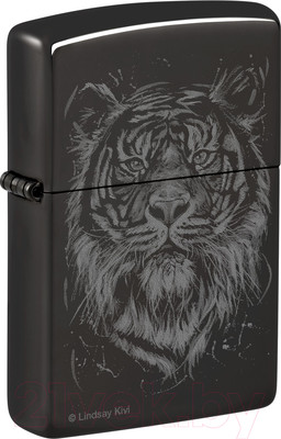 Зажигалка Zippo Big Cat / 48935 (черный)