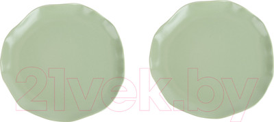 Набор тарелок Nouvelle Crayola. Mint / 1730195-Н2