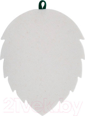 Коврик для парной Невский банщик Березовый лист / Б42104 (белый)