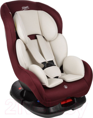 Автокресло Siger Наутилус Lux / KRES4013 (бархатный гранат)