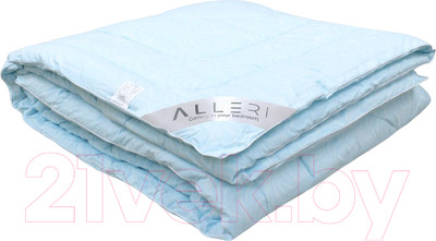 Одеяло Alleri Поплин Облегченное 145х210 (лебяжий пух)