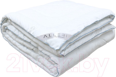 Одеяло Alleri Тик Демисезонное 145х210 (лебяжий пух)