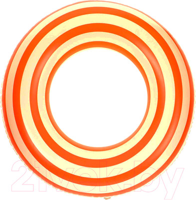 Надувной круг На волне 10121962 (белый/оранжевый)