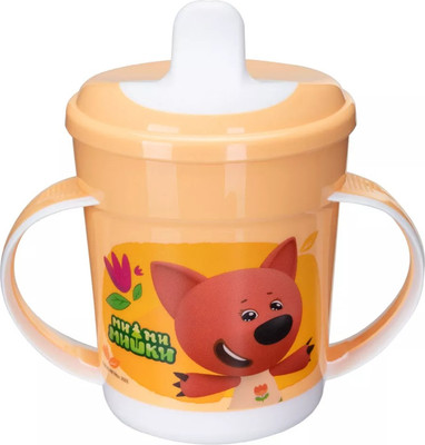 Поильник Ми-ми-мишки С ручками / 431328408 (оранжевый)