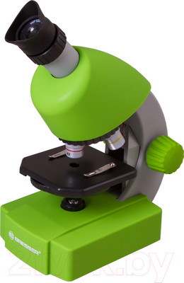 Микроскоп оптический Bresser Junior 40x-640x / 70124 (зеленый)
