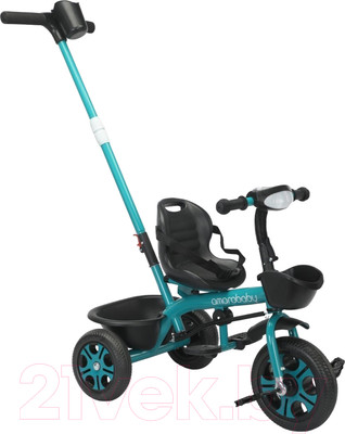 Трехколесный велосипед с ручкой Amarobaby Legend / AB23-36LG/00 (зеленый)