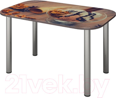 Обеденный стол Senira P-001-01/01-7804 (хром)