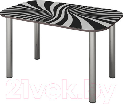 Обеденный стол Senira P-001-01/01-7195 (хром)