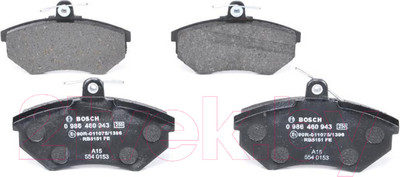 Тормозные колодки Bosch 0986460943