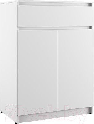 Тумба Eligard Locarno 2  (белый/белый)