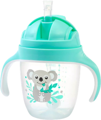 Поильник BabyOno С трубочкой / 1464/03 (мятный)