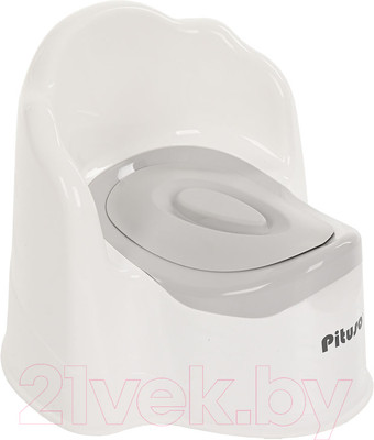 Детский горшок Pituso Topas / P0073402 (белый)