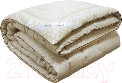 Одеяло Alleri Тик Утолщенное 200x215 (верблюжья шерсть)