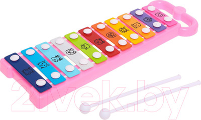 Музыкальная игрушка Sima-Land Металлофон. Забавные зверюшки 8349 / 2355939