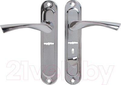 Ручка дверная Аллюр 03S CP L