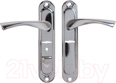 Ручка дверная Аллюр 03S CP R